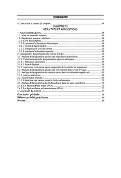 Approche SIG pour l'analyse spatio-temporelle de la pollution marine