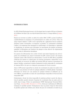 Analyse rapide et robuste des solutions GPS pour la tectonique