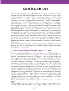 Géopolitique de l'Asie
