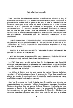 Caractérisation des milieux conducteurs par courant de Foucault (CF)