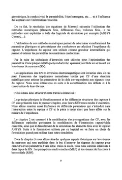 Caractérisation des milieux conducteurs par courant de Foucault (CF)