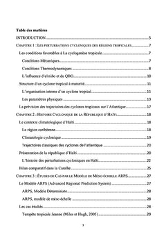 Bilan des Cyclones sur Haïti (1851-2006)