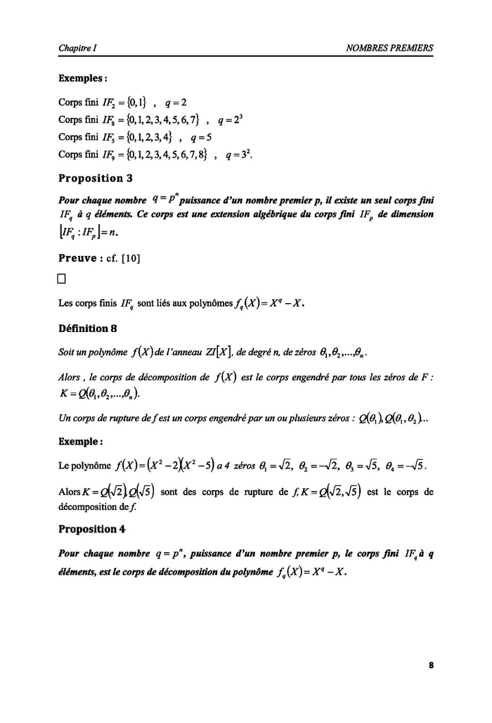 Factorisation des grands nombres
