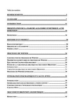 De la marche aléatoire au formalisme quantique :
