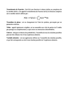 De la marche aléatoire au formalisme quantique :