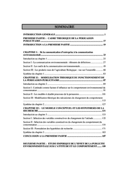 L'effet de la publicité sur le consommateur écologique