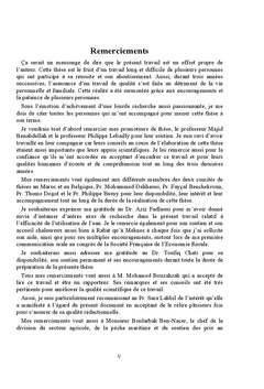 Impact du Partenariat Public-Privé en irrigation