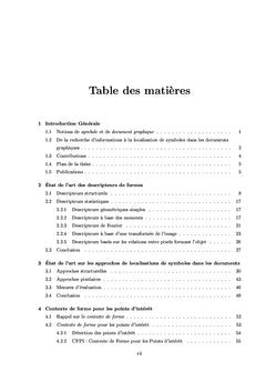 Localisation de symboles dans les documents graphiques