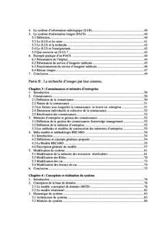 L'imagerie médicale: Traitements et Recherche par contenu