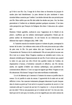 Les conséquences d'une éducation intransigeante