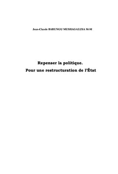 Repenser la politique