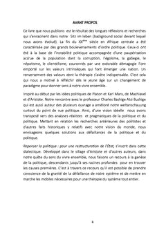 Repenser la politique