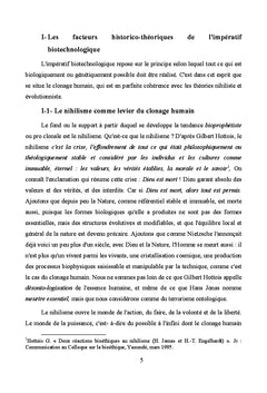 L'ontologie humaine en proie à la biomedecine