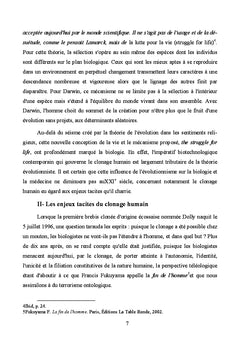 L'ontologie humaine en proie à la biomedecine