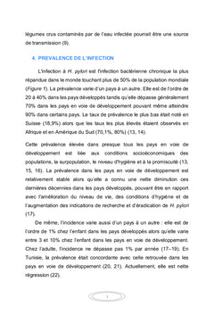 L'infection à Helicobacter pylori
