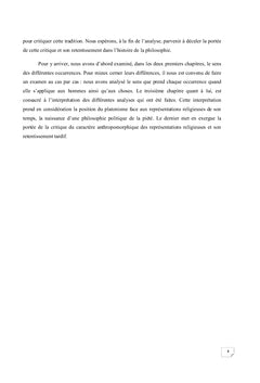 et          chez Platon