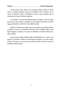 Inventaires des culicidae dans la région de Djemorah Biskra
