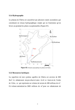Relation fracturation-morphologie et implications hydrogéologiques