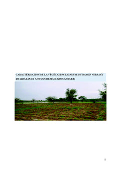 Ecologie de la vegetation ligneuse du bassin versant de la Maggia