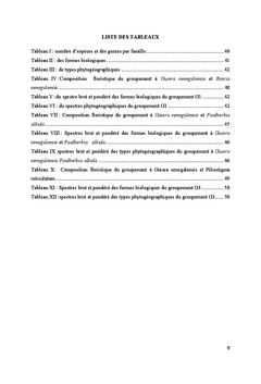 Ecologie de la vegetation ligneuse du bassin versant de la Maggia