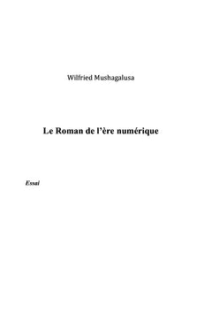 Le roman de l'ère numérique