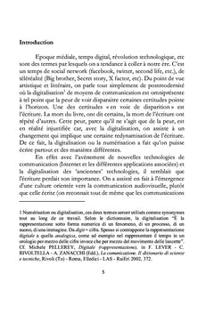Le roman de l'ère numérique