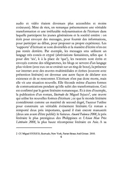 Le roman de l'ère numérique
