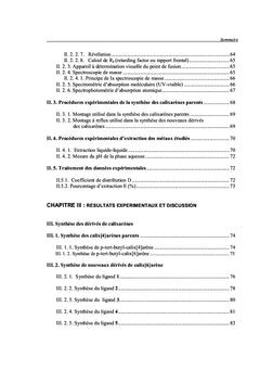 Calixarènes