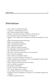 Modèle linéaire mixte et modèle GEE
