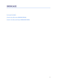 Mécanisme sur la gestion de stock magasin cas de la Bralima 2006-2011