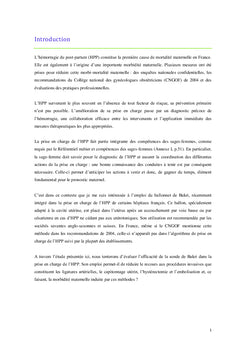 Evaluation de l'efficacité du ballon de Bakri