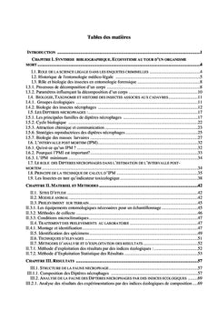 L'entomologie médico-légale en Algérie