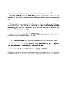 Evaluation statistique du risque de crédit