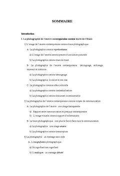 Communication et non-communication a travers la photographie