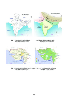 Parasitage d'une grande figure urbaine: centre d'Ahmedabad, Inde