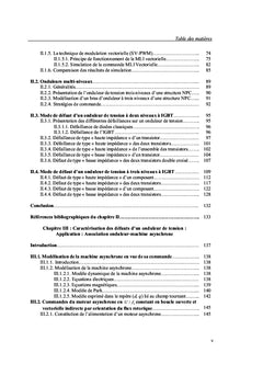 Mode de défauts d'un IGBT et son impact sur un onduleur de tension