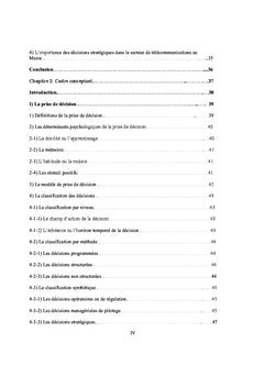 La surveillance de l'environnement et la prise de decision strategique