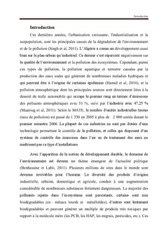 Statistiques sur les stratégies de phytormédiation en Algérie