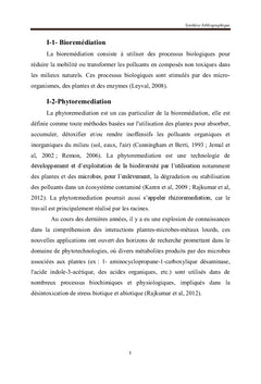Statistiques sur les stratégies de phytormédiation en Algérie