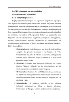 Statistiques sur les stratégies de phytormédiation en Algérie
