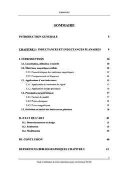 Conception d'une micro-inductance