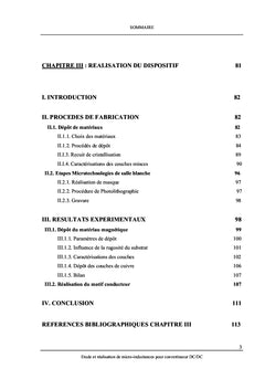 Conception d'une micro-inductance