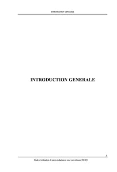 Conception d'une micro-inductance