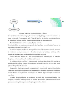 Etude bidimensionnelle (2D) sous Fluent d'une roue centrifuge