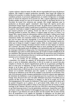 Scripte fiction, télévision, captation : un même nom, un même métier ?