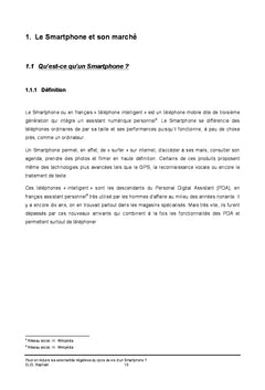 Reduire les externalites negatives du cycle de vie d'un smartphone