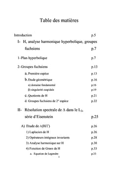 Spectre du Laplacien automorphe et conjecture de Selberg