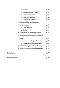 Spectre du Laplacien automorphe et conjecture de Selberg