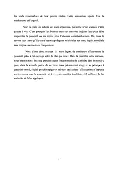 Le las de la pauvrete