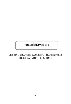 Le las de la pauvrete